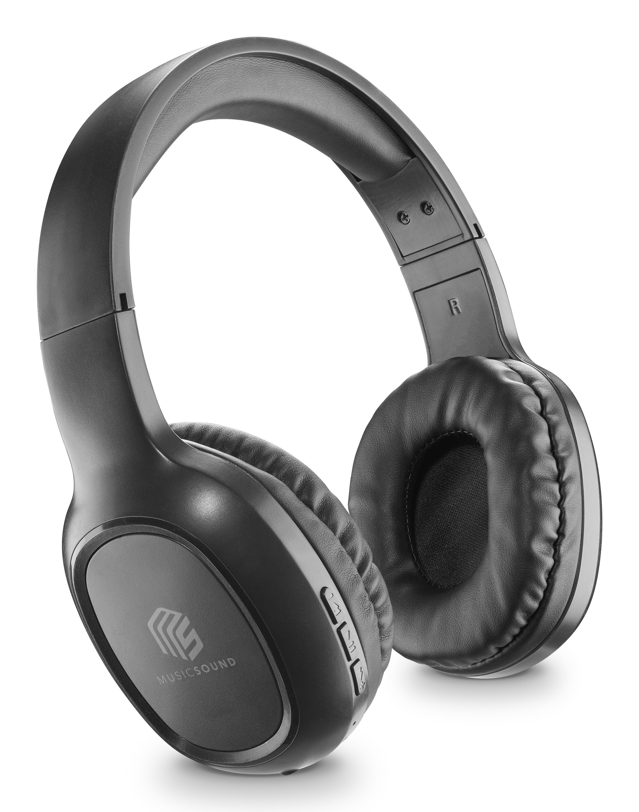 CellularLine Music Sound Basic Bluetooth Kopfhörer Schwarz
