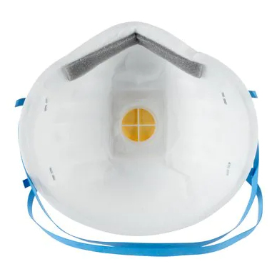 3M Cool Flow 8822 FFP2 NR D Atemschutzmaske Halbmaske 5 St. Weiß