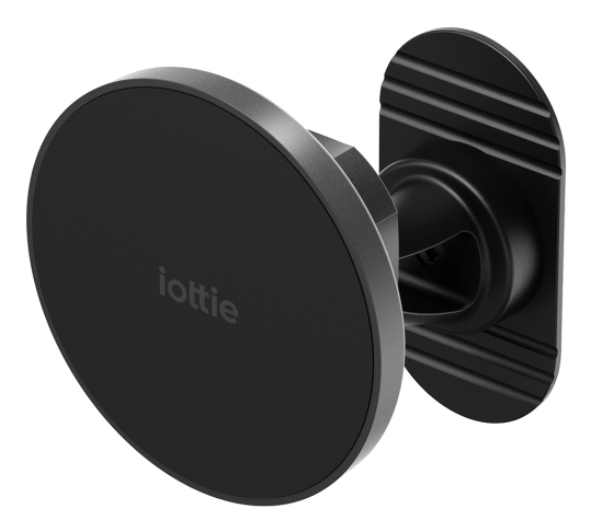 iOttie iTap 3 MagSafe Flush Mount Aktive Halterung mit Magnetring-Adapter Schwarz