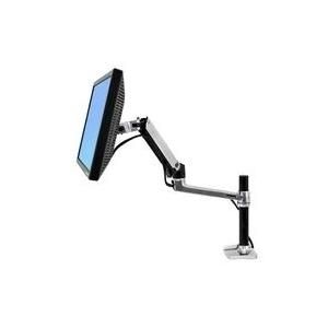 ERGOTRON LX Monitor Arm mit hoher Säule in Aluminium - Monitor Tischhalterung...