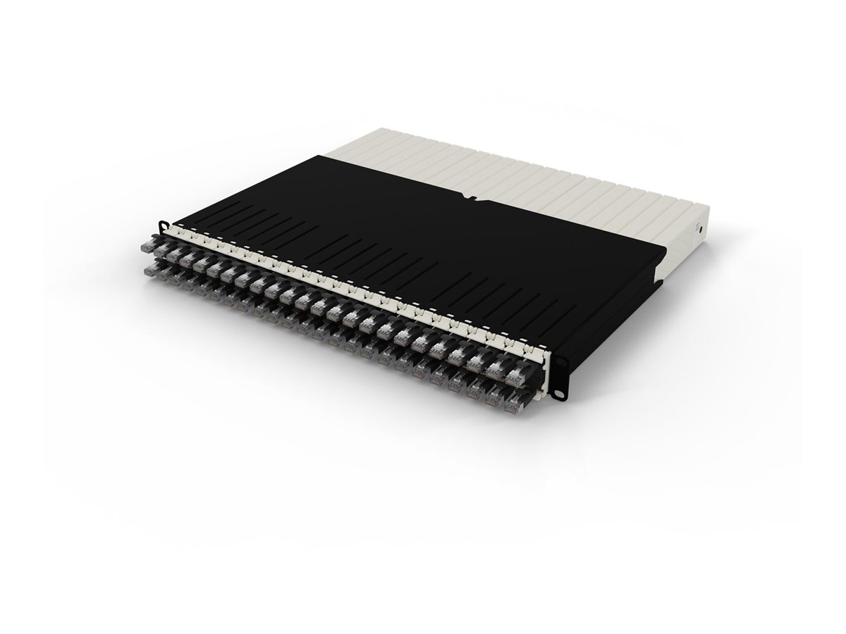 PATCHBOX patchbox.one 8RU STP CAT 6a Schwarz