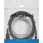 Lanberg CA-C13E-11CC-0050-BK Stromkabel Schwarz 5 m C13-Koppler C14-Koppler (CA-C13E-11CC-0050-BK)