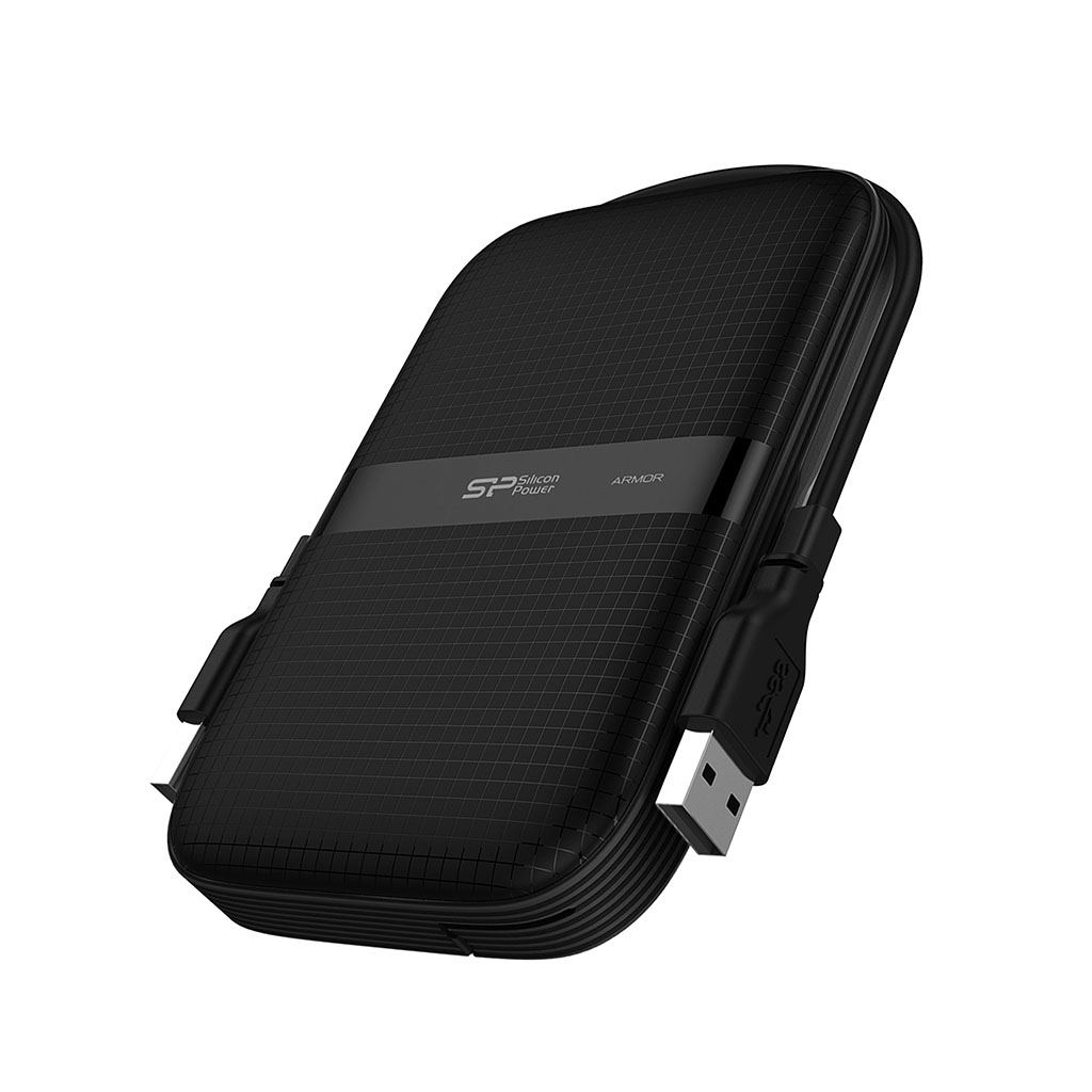 Silicon Power Armor A60 Externe Festplatte 4 TB 2,5" USB 3.2 Schwarz