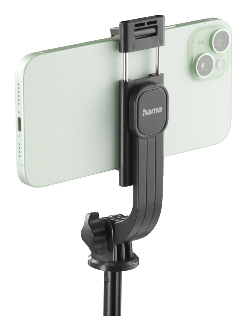 Hama Fancy Stand 170 II Selfie-Stick-Stativ mit Bluetooth-Fernauslöser Schwarz