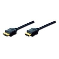 Assmann HDMI High Speed connection cable. type A M/M. 5.0m. w/Ethernet. former HDMI 1.4. UL. bl. gold (AK-330107-050-S)