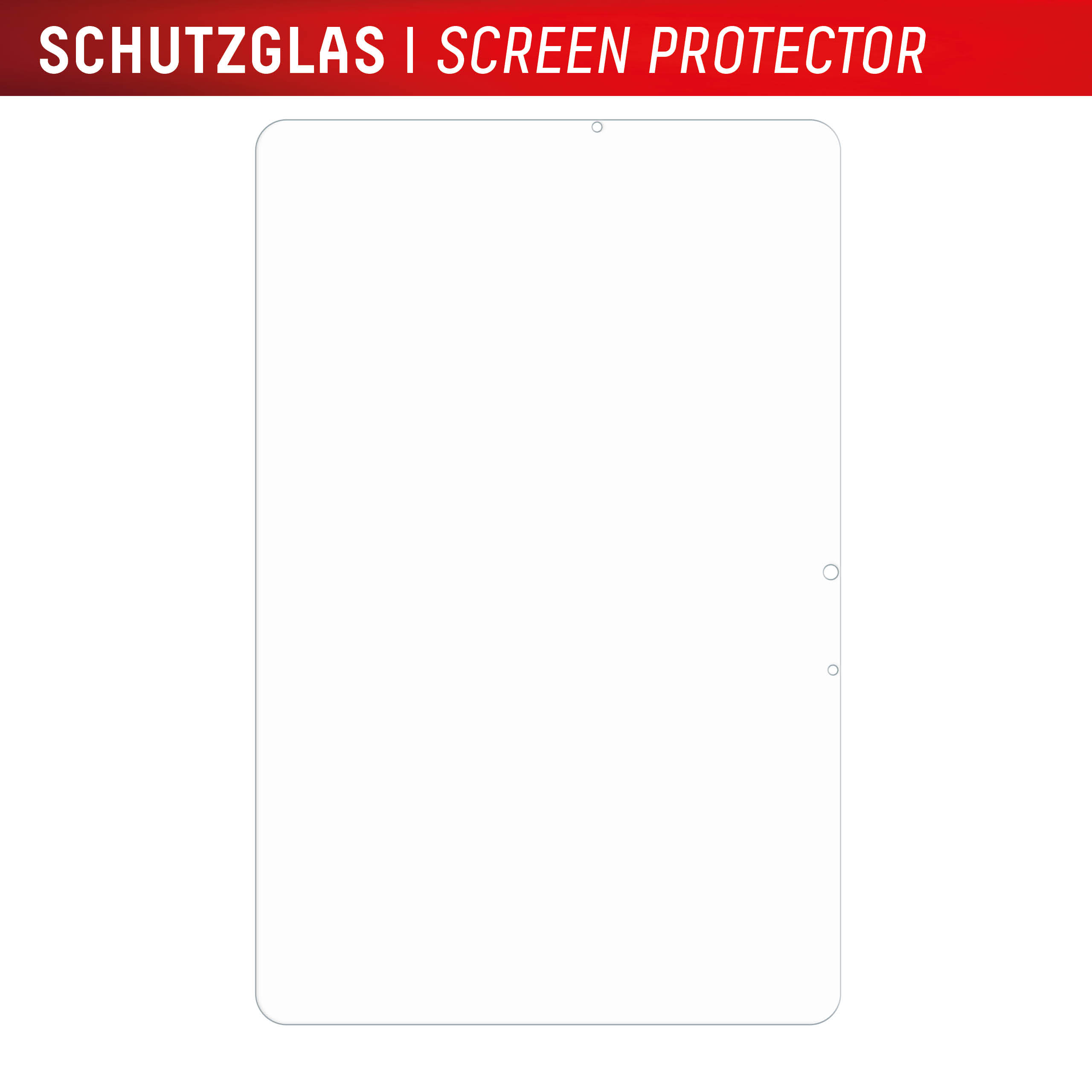 Displex Tablet Glass 9H für Samsung Galaxy Tab S11 Transparent