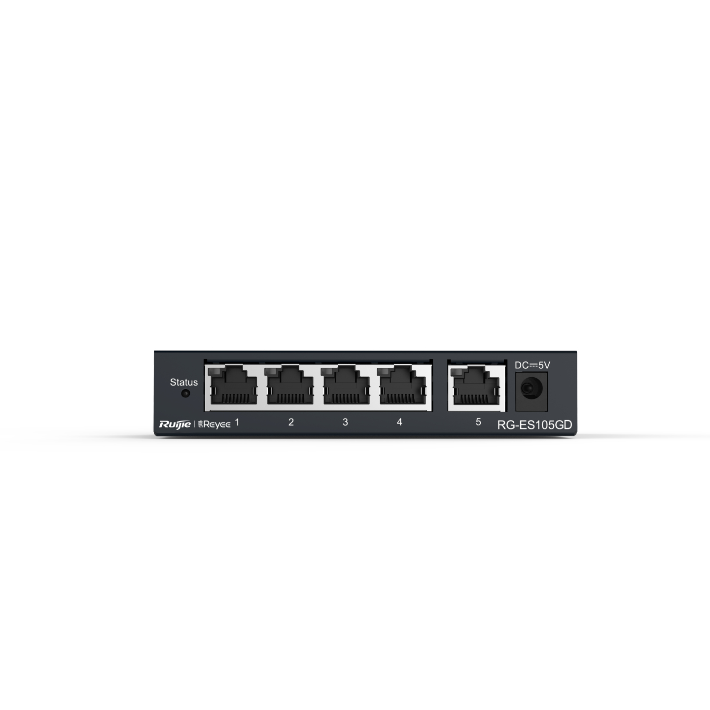 Reyee RG-ES105GD Unmanaged Switch 5-Port Gigabit Ethernet Schwarz