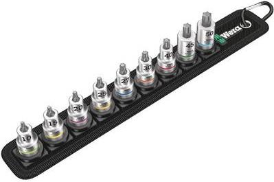 Wera Innen-TORX Steckschlüssel-Bit-Einsatz-Set 10teilig 3/8" (10 mm) Belt B 3 TORX® HF Zyklop 05003972001 (05003972001)