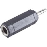 shiverpeaks BASIC-S Audioadapter 3,5 mm Klinkenstecker stereo - 6,3 mm Klinkenkupplung stereo, im Polybeutel mit (BS57050)