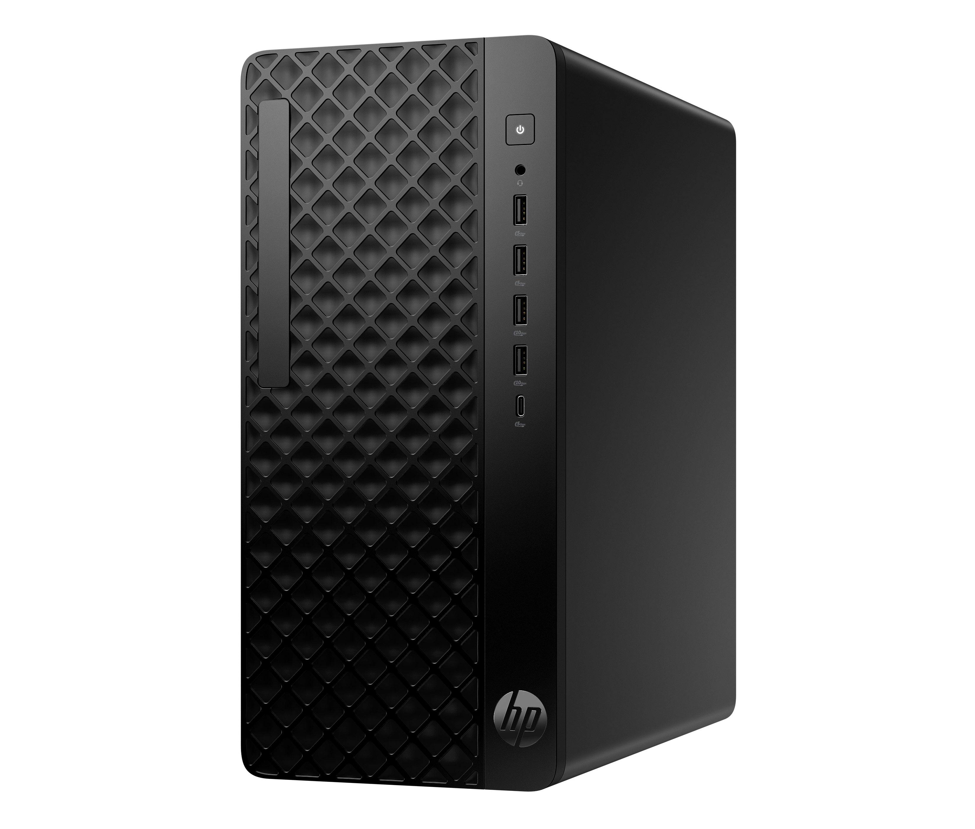 HP Pro Series ProDesk 2 Tower G1a E AI Desktop-PC AMD Ryzen 5 8500G 16 GB RAM 512 GB SSD Windows 11 Pro Tiefschwarz