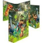HERMA Motivordner "Dino World", DIN A4, 70 mm aus stabilem Karton, bedruckter Innenspiegel, - 1 Stück (20079)