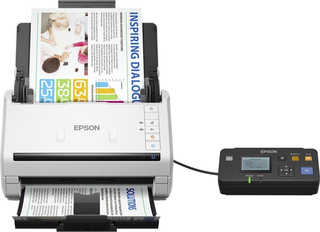 Epson WorkForce DS-530II Dokumentenscanner Duplex 600 dpi USB 3.0 Schwarz, Weiß