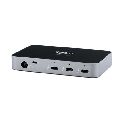 OWC Thunderbolt Hub 4 x Thunderbolt 4 Space-grau