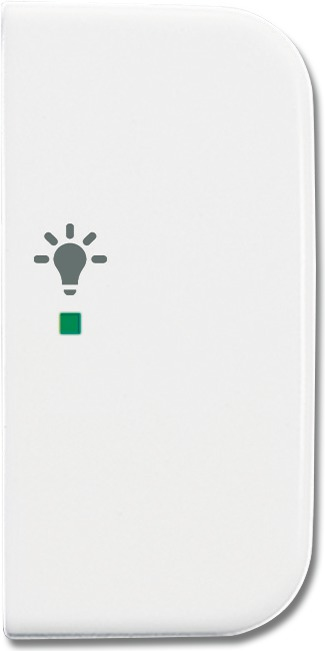 Busch-Jaeger 6231-22-214. Produktfarbe: Weiß, Markenkompatibilität: Busch-Jaeger, Kompatibilität: 6221/2.0, 6211/2.0, 6108/07 (8719472)