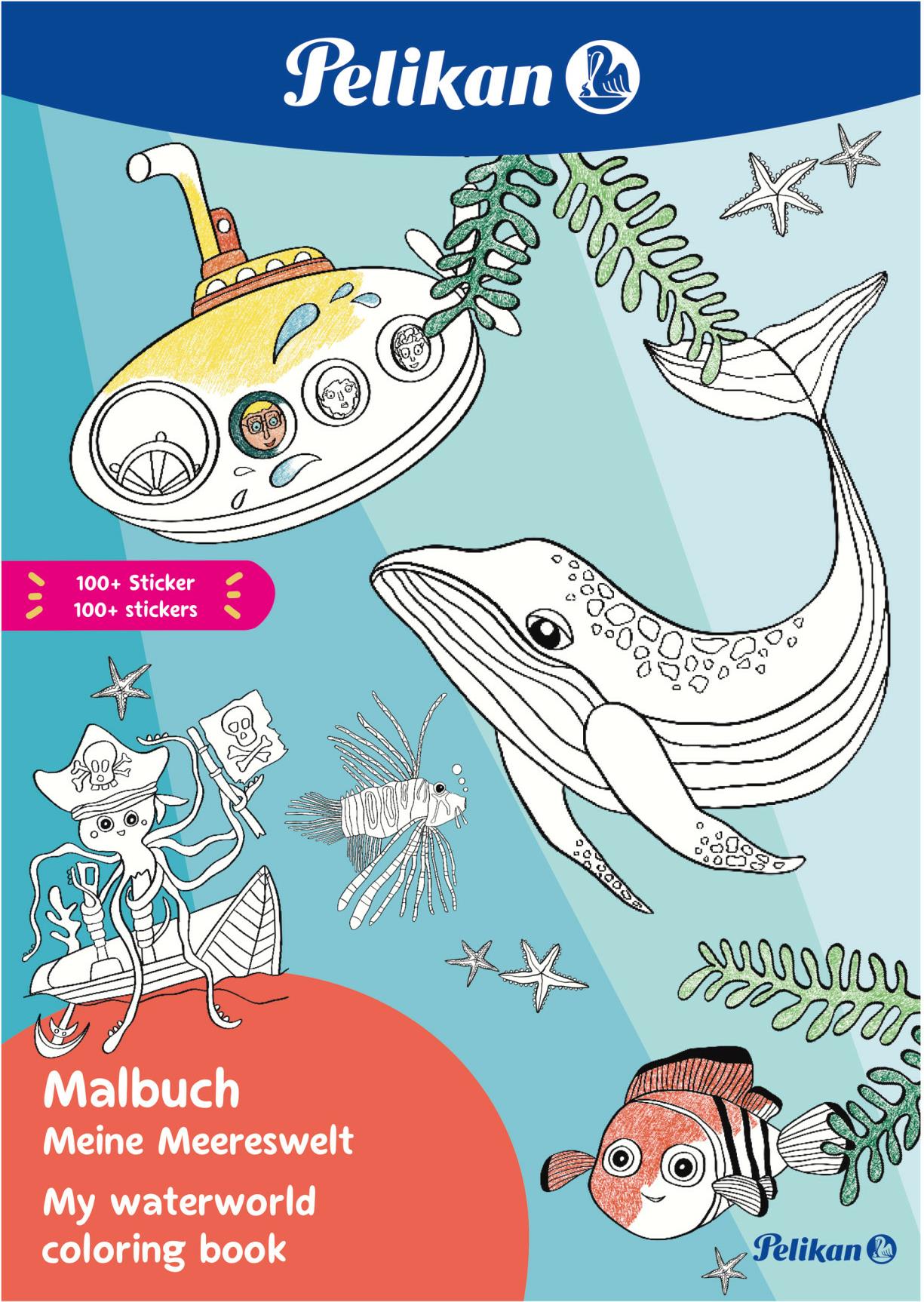 Pelikan 102018 Malvorlage &- buch Malbuch/Album (102018)