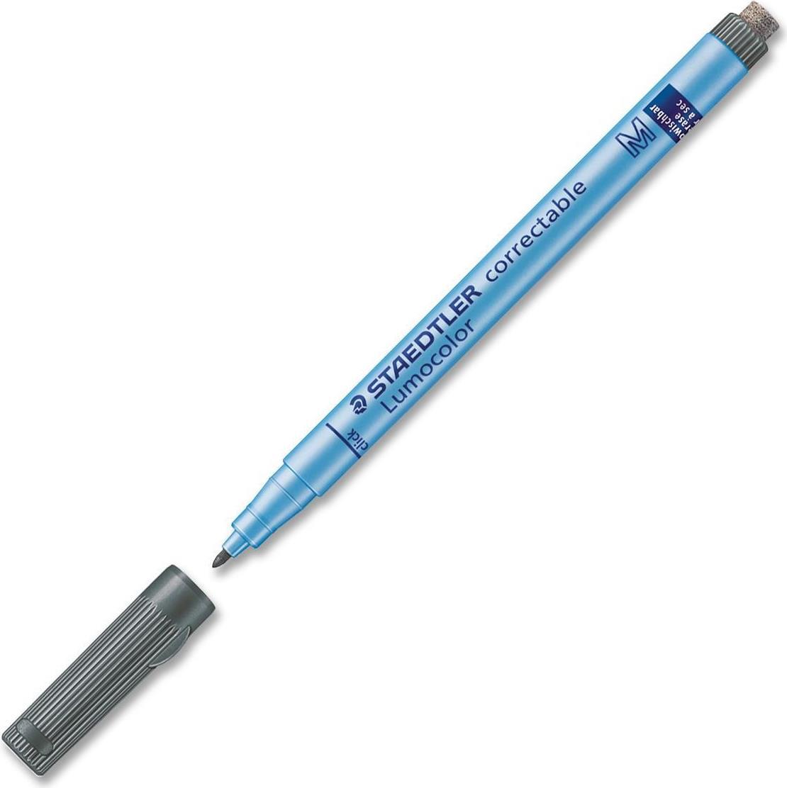 STAEDTLER Lumocolor correctable Faserschreiber M 1 mm Schwarz