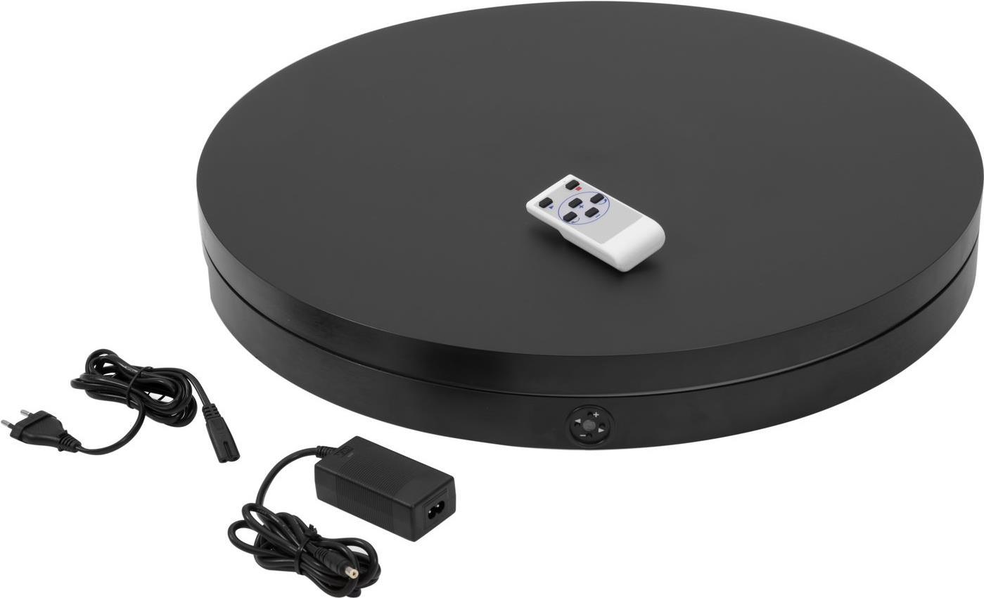 EUROPALMS Drehteller 60cm bis 150kg schwarz (50701210)