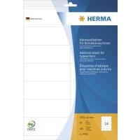 HERMA Leporellogefaltete, perforierte Endlosadressetiketten (4442)