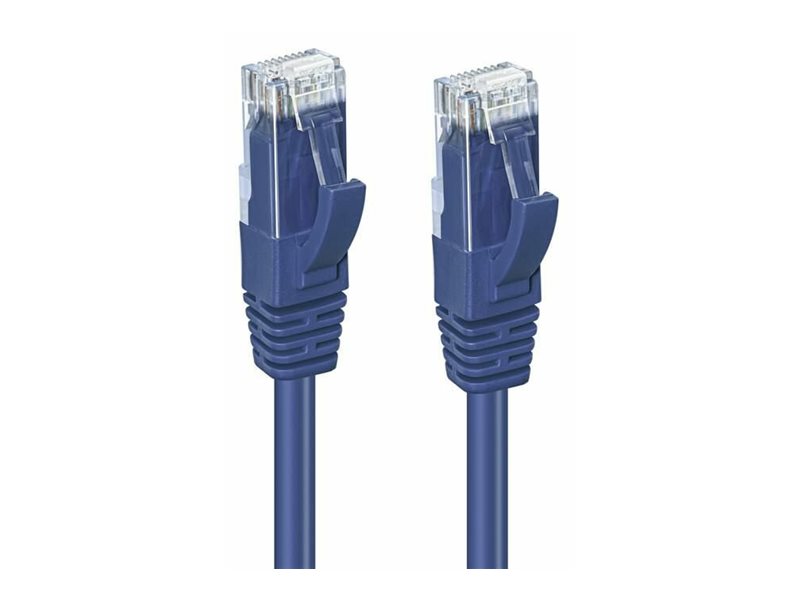 MicroConnect MC-UTP6A15B Patchkabel Cat6a U/UTP 15 m Blau