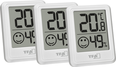 TFA Thermo-/Hygrometer Weiß 30.5060.02.03 (30.5060.02.03)