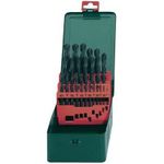 Metabo HSS Metall-Spiralbohrer-Set 25teilig 627152000 rollgewalzt DIN 338 Zylinderschaft 1 Set (627152000)