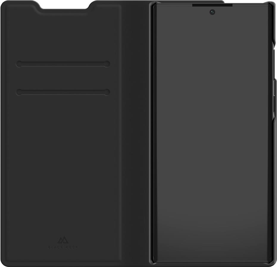 Black Rock Booklet The Classic für Samsung Galaxy S22 Ultra (5G), Schwarz (00217582)