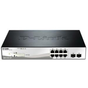 D-Link Web Smart DGS-1210-10P - Switch - managed - 8 x 10/100/1000 (PoE+) (DG...