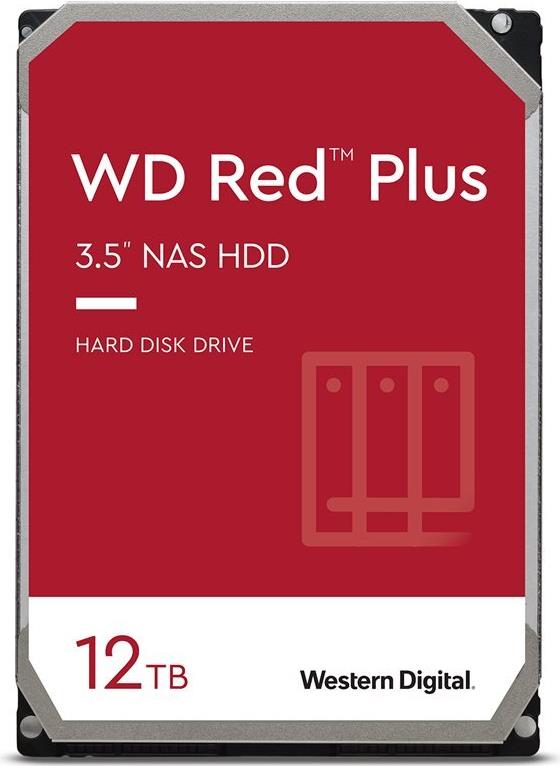 WD HDD Red Plus 12TB 3.5 SATA 512MB (WD120EFGX)