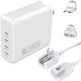 4smarts Ladegerät GaN Flex Pro 200W 4 USB-C Travel (545200)