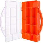 InLine Kleinteilebox 11 Fächer Abmessungen 271x186x40mm orange (43009M)