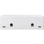 Goobay Keystone Leergehäuse 4-port - mit einfacher Snap-In Montage (79376)