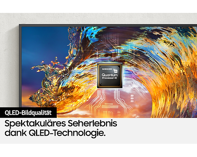 Samsung GQ43LS03AAUXZG sw QLED-TV The Frame Q HDR PQI 3000 ArtMode Alexa&Bixby (GQ43LS03AAUXZG)