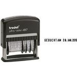 trodat Wortbandstempel Printy Dater 4817, mit Datum, SB- für den Markt: D (51 48171)