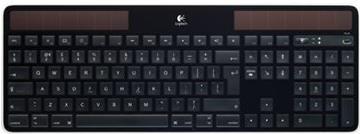 Logitech Wireless Solar Keyboard K750 920-003489 for Mac, Quertz CH-DEU-FRA, black, Blister (K750 920-003489)