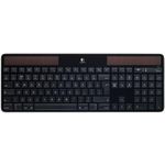 Logitech Wireless Solar Keyboard K750 920-003489 for Mac, Quertz CH-DEU-FRA, black, Blister (K750 920-003489)