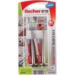 Fischer DuoPower 10 x 50 S A4 K NV Dübelset 50 mm 535488 1 Set (535488)