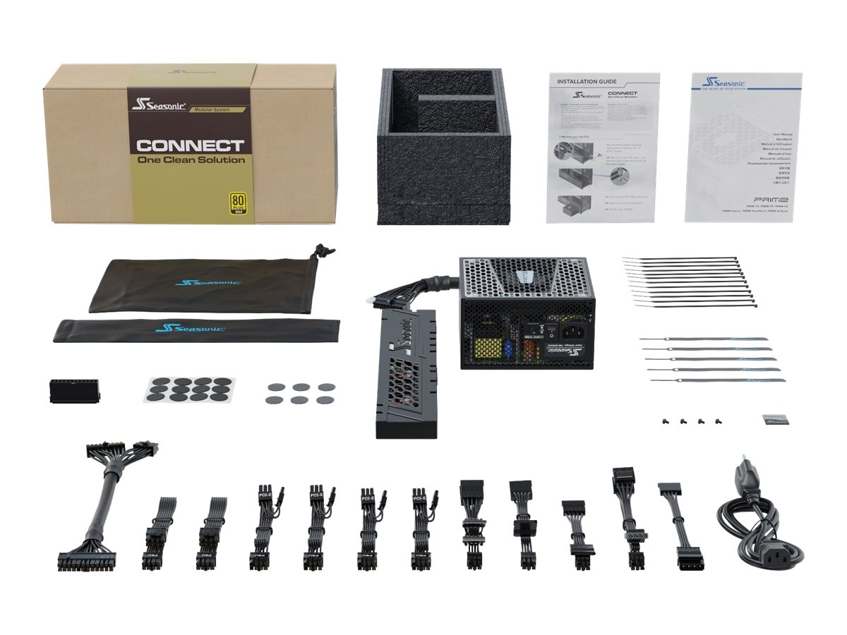 Seasonic CONNECT SSR-750FA 750 W PC-Netzteil Schwarz