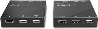 LINDY Video/Audio/USB-Verlängerungskabel HDMI 39381