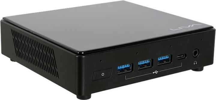ECS LIVA Z3 Plus Barebone Core i3-10110U 2,1 GHz Schwarz