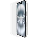 Belkin 2x1 ScreenForce Temp.Gl. Displays. iPhone 16/15 OVA143zz (OVA143ZZ)