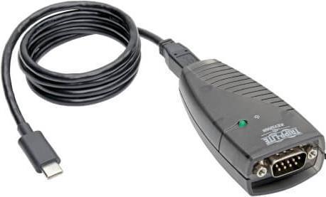 Tripp Lite USA-19HS-C USB-C-auf-Seriell DB9 RS232-Adapterkabel (USA-19HS-C)