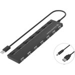 Conceptronic HUBBIES 7-Port-USB-2.0-Hub (HUBBIES08B)