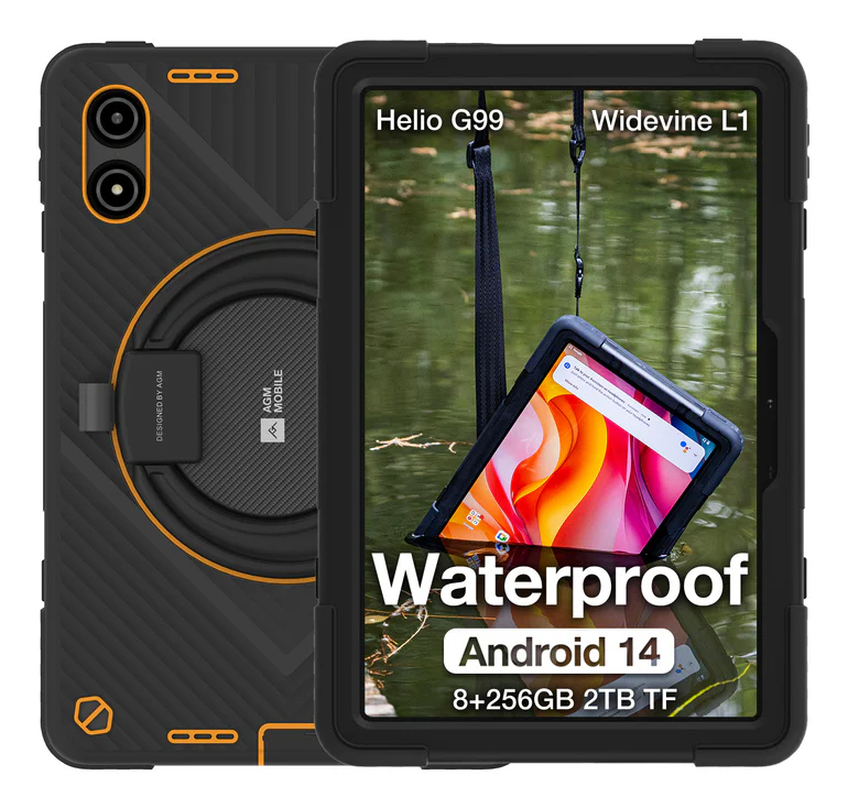 AGM Mobile P2 Active Outdoor-Tablet 10,9" 4G 8 GB RAM 256 GB Grau