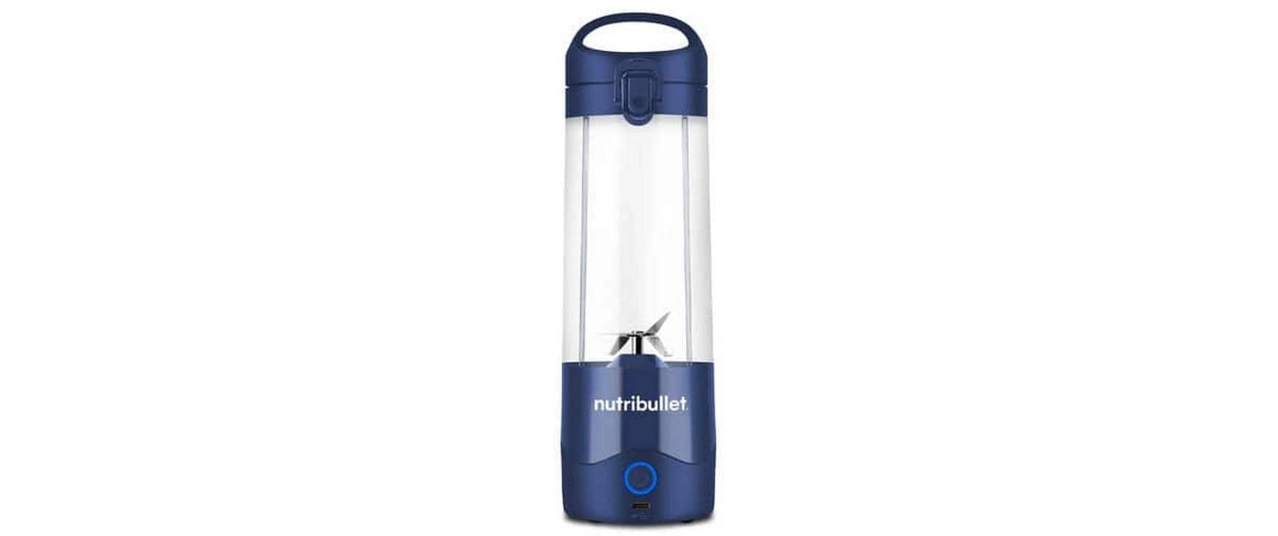 NutriBullet Portable NBP003NBL tragbarer Standmixer 0,475 l Mitternachtsblau