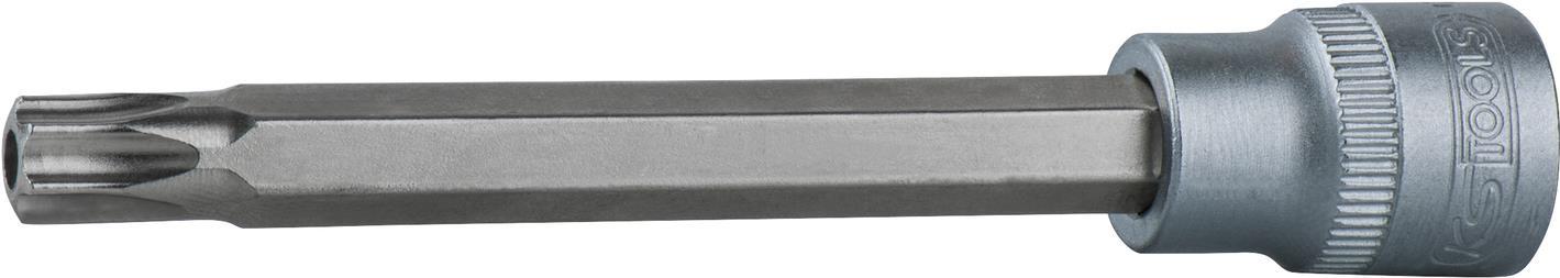 KS TOOLS 3/8" Bit-Stecknuss TX mit Stirnlochbohrung, lang, TB27 (911.3973)