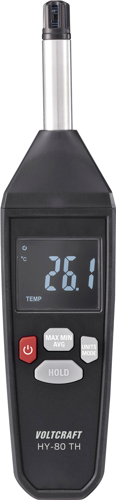 VOLTCRAFT HY-80 TH Luftfeuchtemessgerät (Hygrometer) 0 % rF 100 % rF Set Hygrometer (VC-13101380)