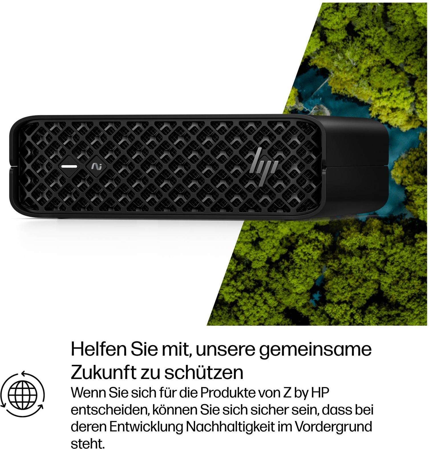 HP Workstation Z2 G1i Mini Core Ultra 7 265 32 GB RAM 1 TB SSD Schwarz