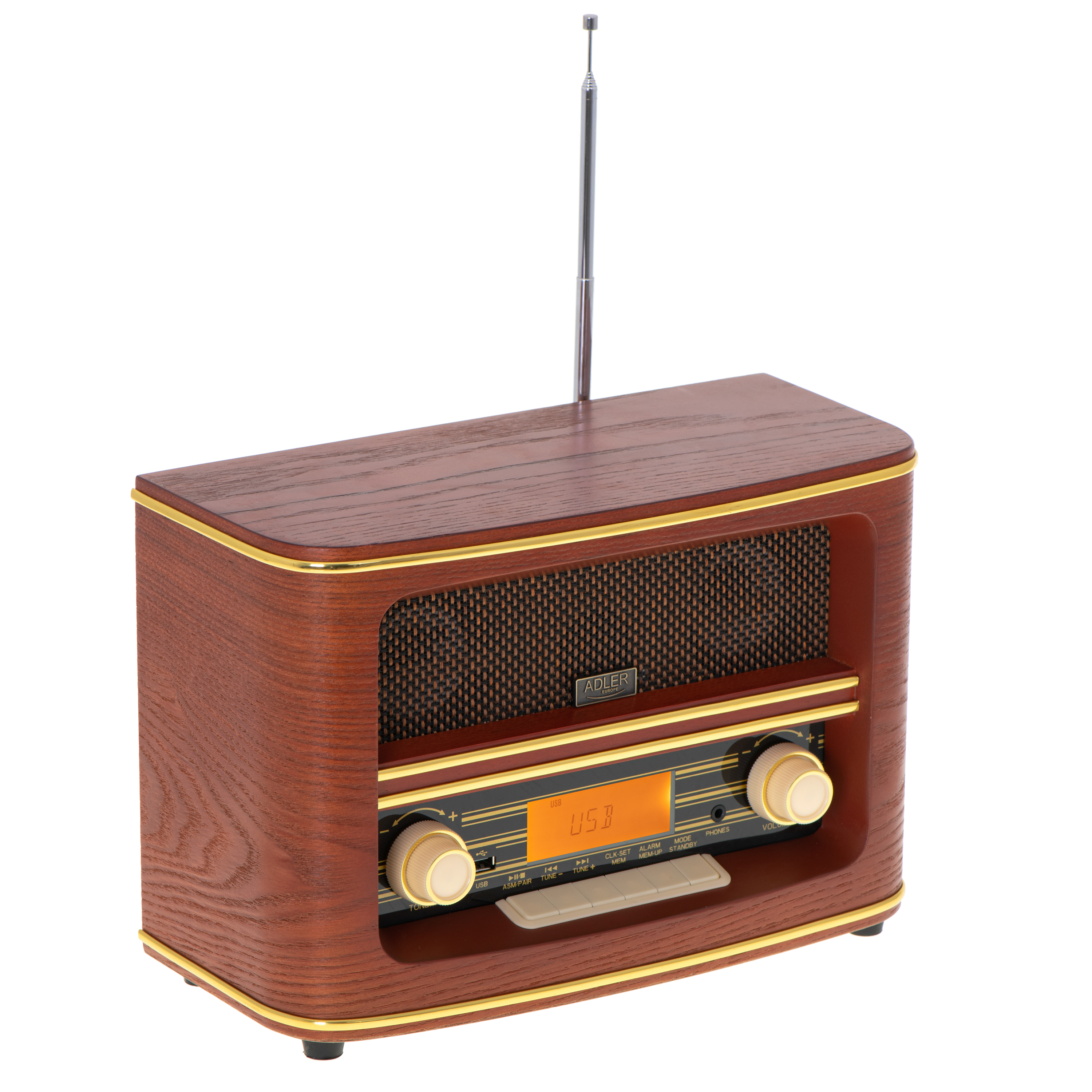 Adler AD 1187 Tragbares Radio Digital Braun