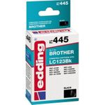 EDDING Druckerpatrone ersetzt Brother LC123BK Kompatibel Schwarz EDD-445 (18-445-01)