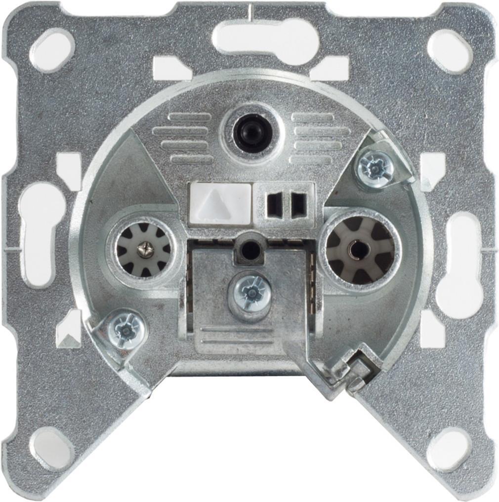 shiverpeaks ®-BASIC-S--Antennensteckdose, SAT+BK mit Klemmtechnik, 1 dB (BS15-93001)